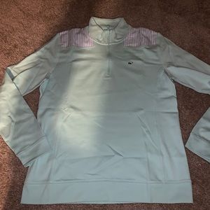 Mint Vineyard Vines Quarter 3/4 Zip